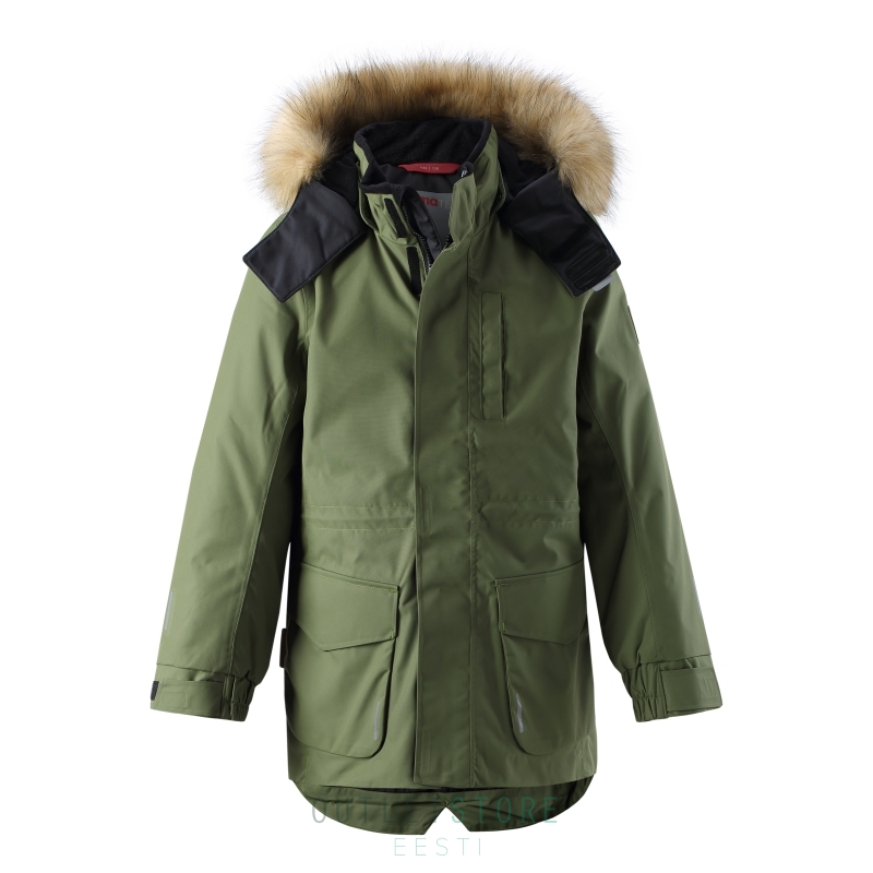Reimatec® winter jacket NAAPURI Khaki green @ www.outletstore.ee