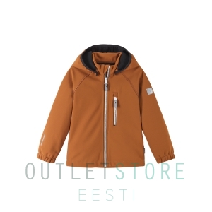 Reima Softshell jacket Vantti Cinnamon brown, size 104