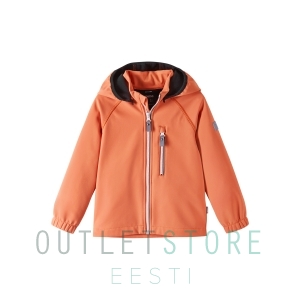 Reima softshell jacket VANTTI Cantaloupe orange