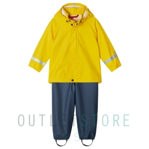 Reima toddlers rain outfit Tihku Yellow