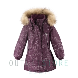 Reimatec winter jacket SILDA Deep purple
