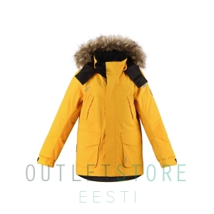 Reimatec®+ down jacket SERKKU Warm yellow