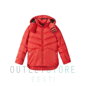 Reimatec winter jacket Tervola Tomato red, size 140