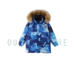 Reimatec winter jacket Musko Cool blue, size 104