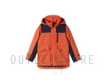 Reima Juniors waterproof insulated jacket Mainala Red orange