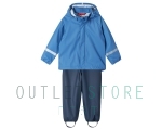 Reima toddlers rain outfit Tihku Denim blue