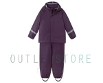 Reima toddlers rain outfit Tihku Deep purple