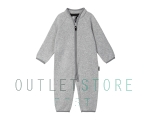 Reima toddlers fleece all-in-one Tahti Melange grey