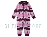 Reima Toddlers fleece overall Myytti Cold Pink