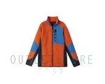 REIMA knitted fleece jacket Liukuen True Orange