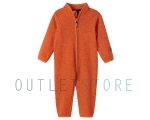 Reima toddlers fleece all-in-one Tahti True Orange
