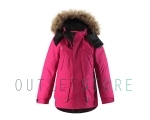 Reimatec®+ down jacket SERKKU Rasberry pink