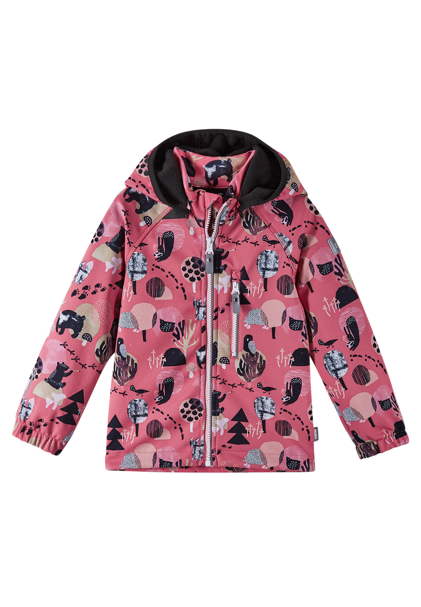 Reima softshell jacket VANTTI Pink Coral Outletstore