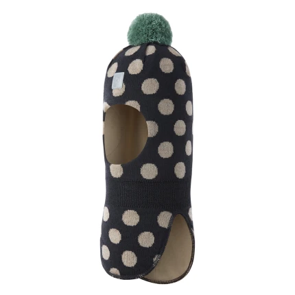 Reima Balaclava Polkka Black