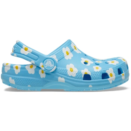 Crocs™ Laste Classic Daisy Clog Tinted Glass
